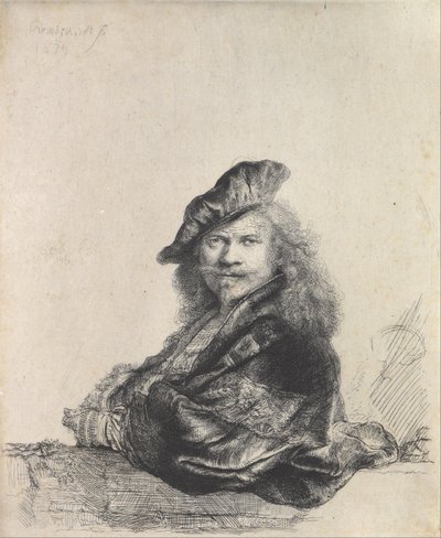 Self-Portrait by Rembrandt van Rijn